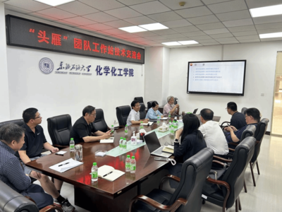 黑龍江省新產業投資集團龍江化工公司蒞臨我院開展技術交流